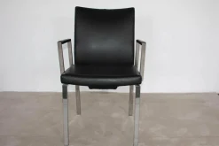 Stuhl Linus 2011-1 Leder 1 Schwarz