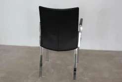 Stuhl Linus 2011-1 Leder 1 Schwarz