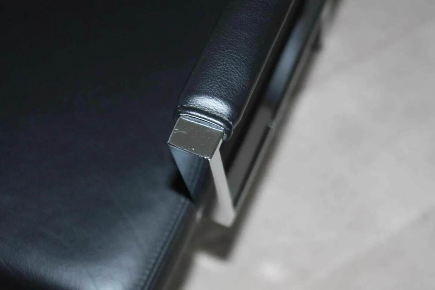 Stuhl Linus 2011-1 Leder 1 Schwarz