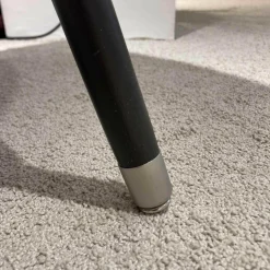 Stuhlsessel Dinner 2 Loom Geflecht Marone Matt Fußkappen Edelstahl