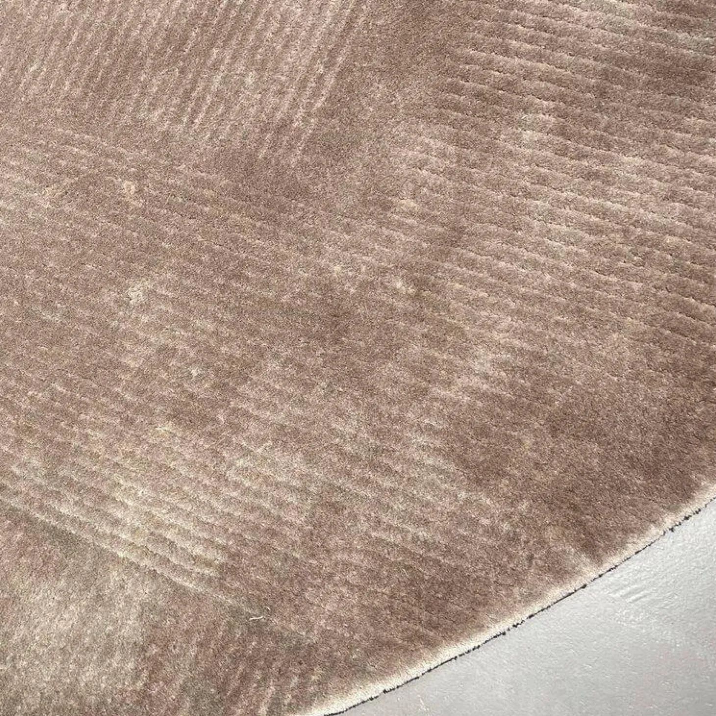 Teppich Caldes 300x300 Stoff Farbe Haselnuss