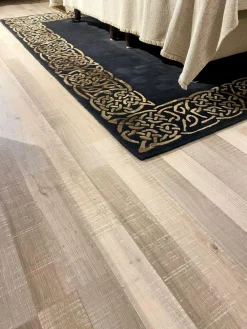 Teppich Century 170x240 Neuseelandwolle Schwarz Beige