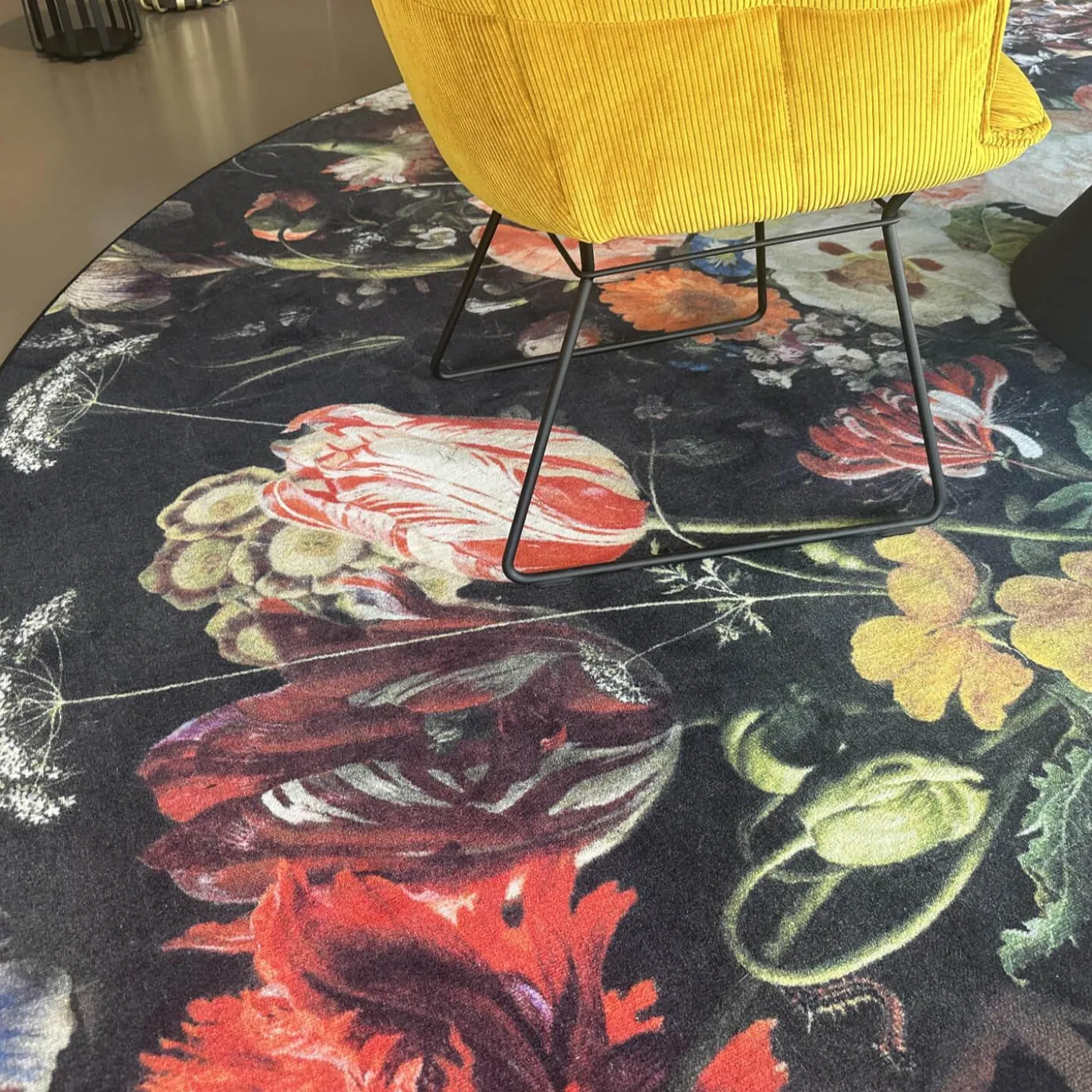 Teppich Eden Queen Dm 350 100% Polyamid Schwarz Rot Grün Gelb