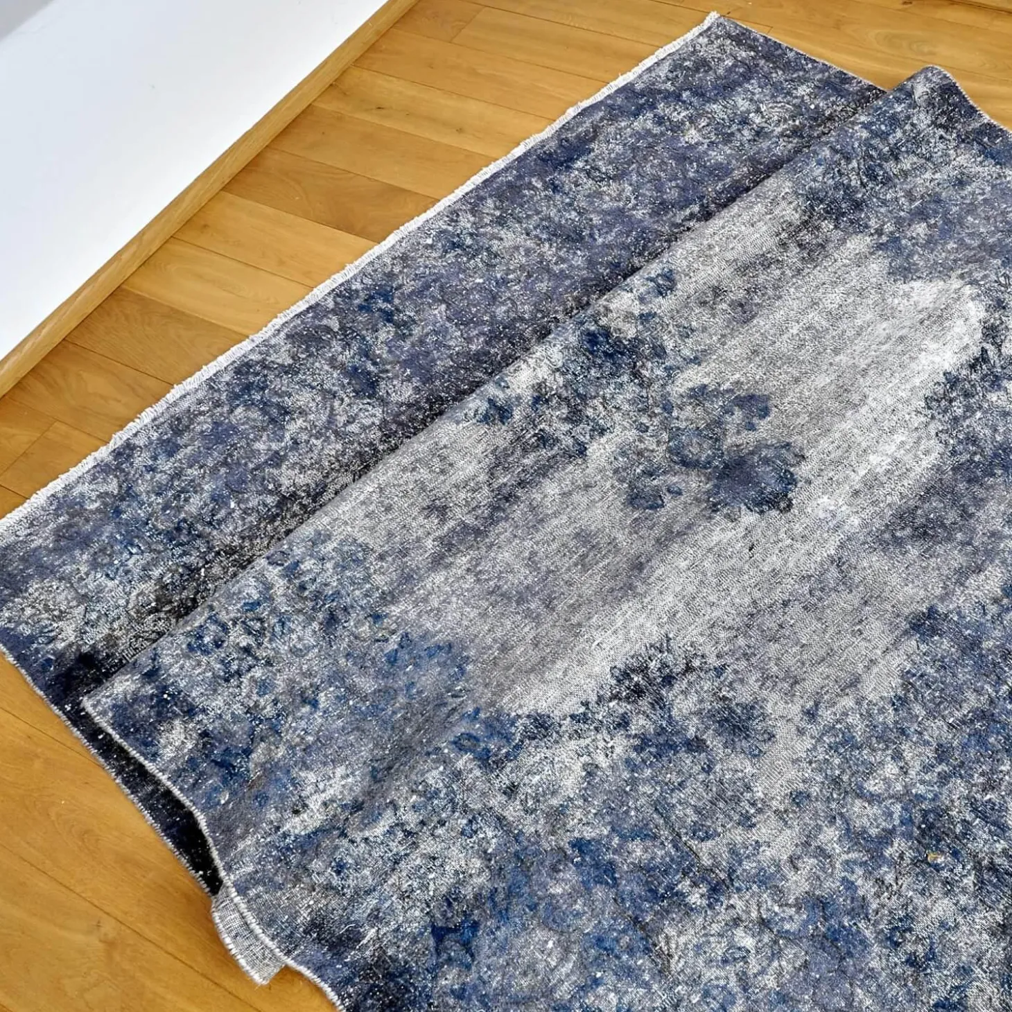 Teppich Fa Pure 2.0 Vintage Grau Blau