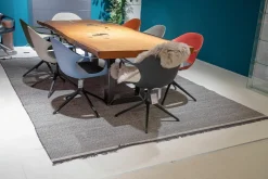 Teppich Njord Light Grey Black Hellgrau Schwarz Aus Neuseeländischer Wolle