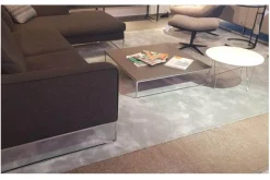 Teppich Ripe Low Stoff Mohair Getuftet Blue Trush Blau 420x300 Inklusive Teppichunterlage