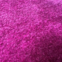 Teppich The Finest Mohair Wolle Dark Purple Violett 200x200