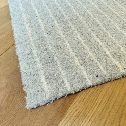 Teppich Täppa 501 January Grau Weiß Handgetuftet