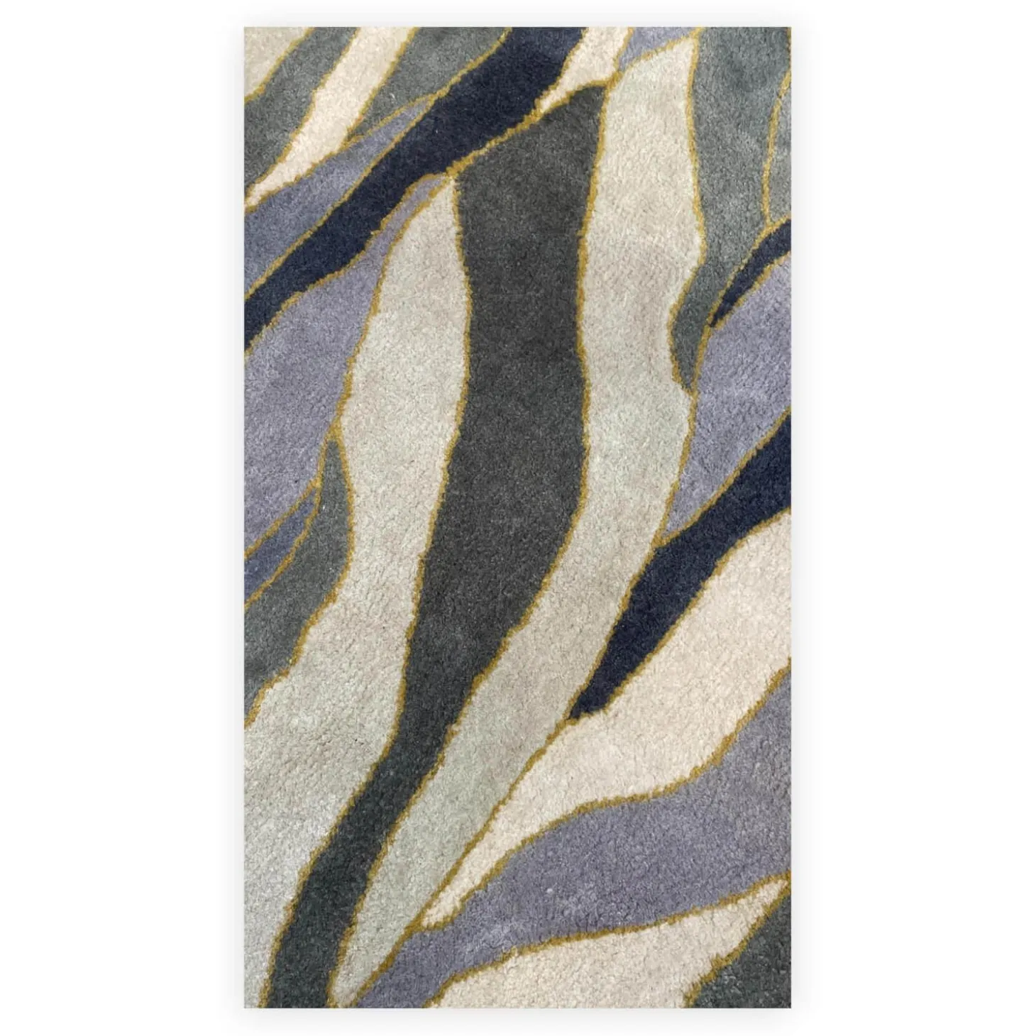 Teppich Vintage Shadow In Grau Blau Tönen