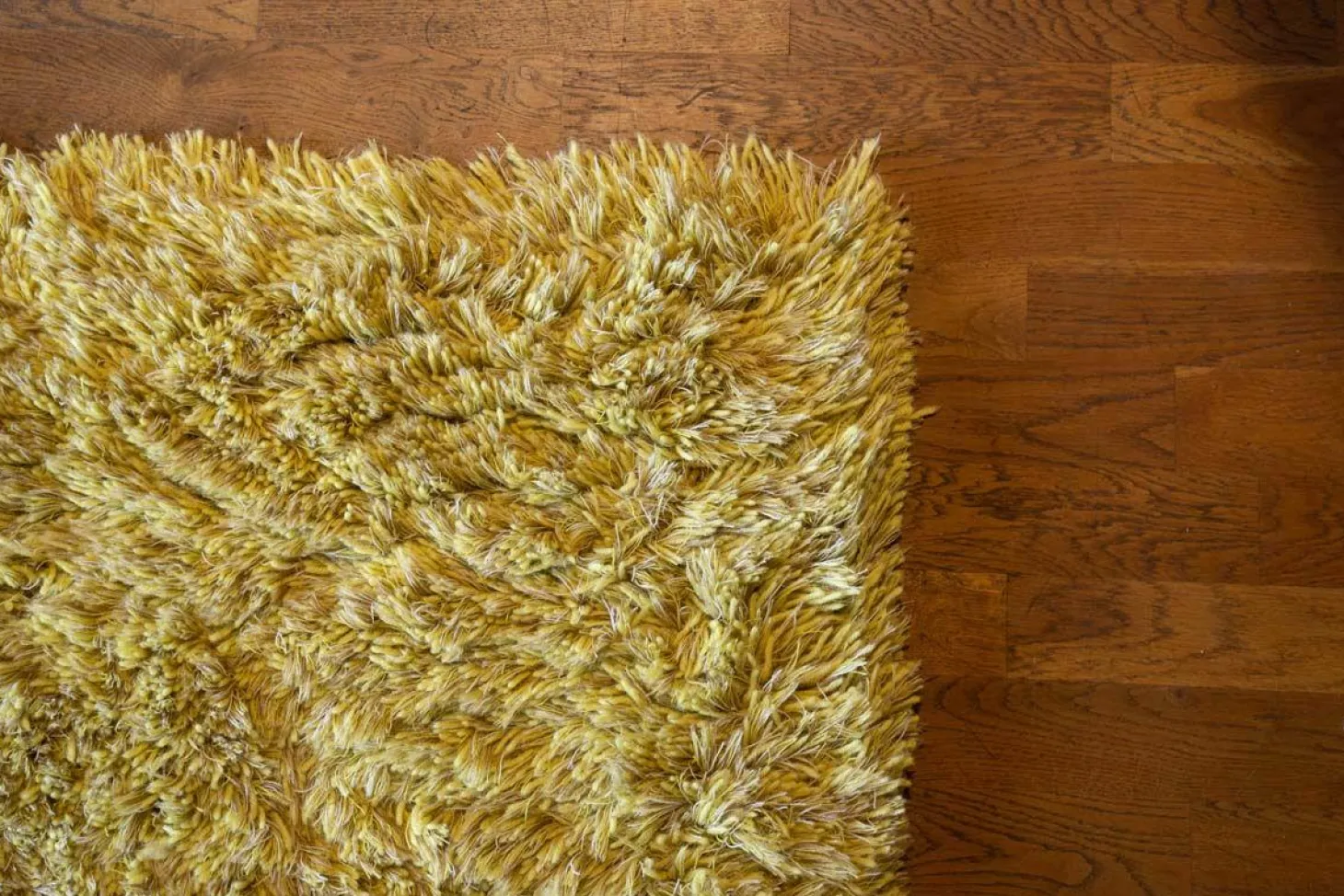 Teppich 400x280 Bravoure 60 Wolle Hellgrün