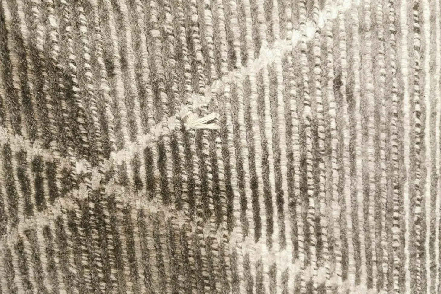 Teppich 250x250 Chilok Schurwolle Tencel Lyocell Volganic Glass Grau