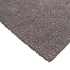 Teppich 190x190 March Schurwolle Eisblau