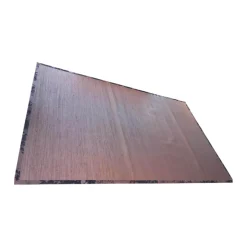 Teppich 300x200 Pezzara Perlato Gold Weiß Leder Dunkelbraun