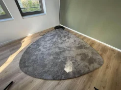 Teppich 290x290 Romance 100% Polyamid Stoff 224 Taupe