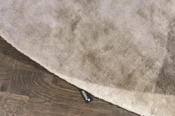 Teppich 280x280 Solution T Thyme Beige-Grau Tencel Lyocell