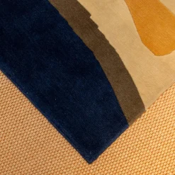 Teppich 250x202 Thani 80 Alaska Velour Ohne Fransen 21 G1999 11869DCI Blau Handgeknüpft In 80 Knoten