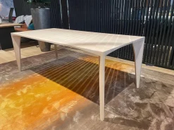 Tisch Delta Esche Natur Massivholz Geölt Beige Weiß