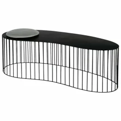 Tisch Gibellina Nuda Metall Schwarz