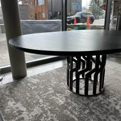 Tisch Intreccio 950 TC1 Esche Schwarz Gebeizt