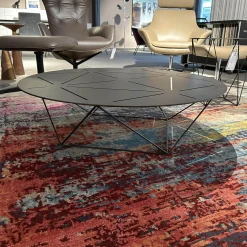 Tisch Joco 130 T2 Matt Pulverbeschichtet Bronze Mit Kunststoffgleitern