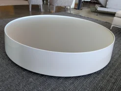 Tisch Planck 1322L Perlweiß Lack Glänzend