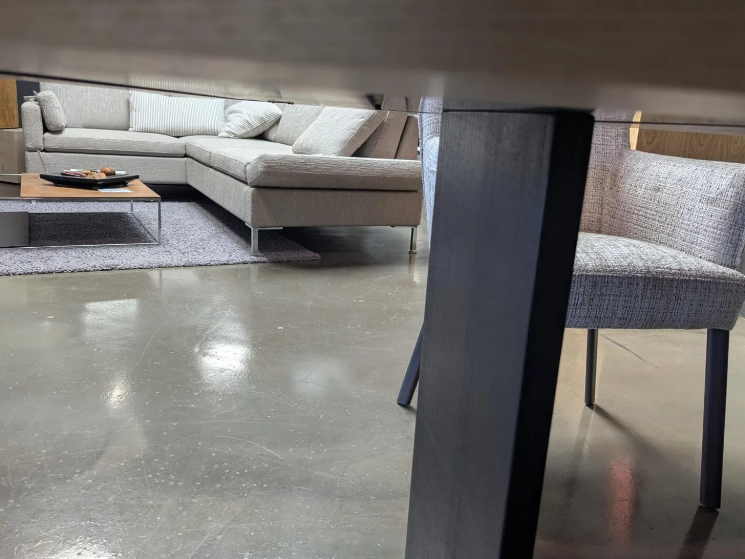 Tisch Rewood Line Eiche mit Knoten Geölt