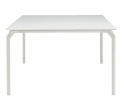 Tisch Tec_x000b_Tischplatte Laminat_x000b_Full Color Weiß Gestell Aluminium