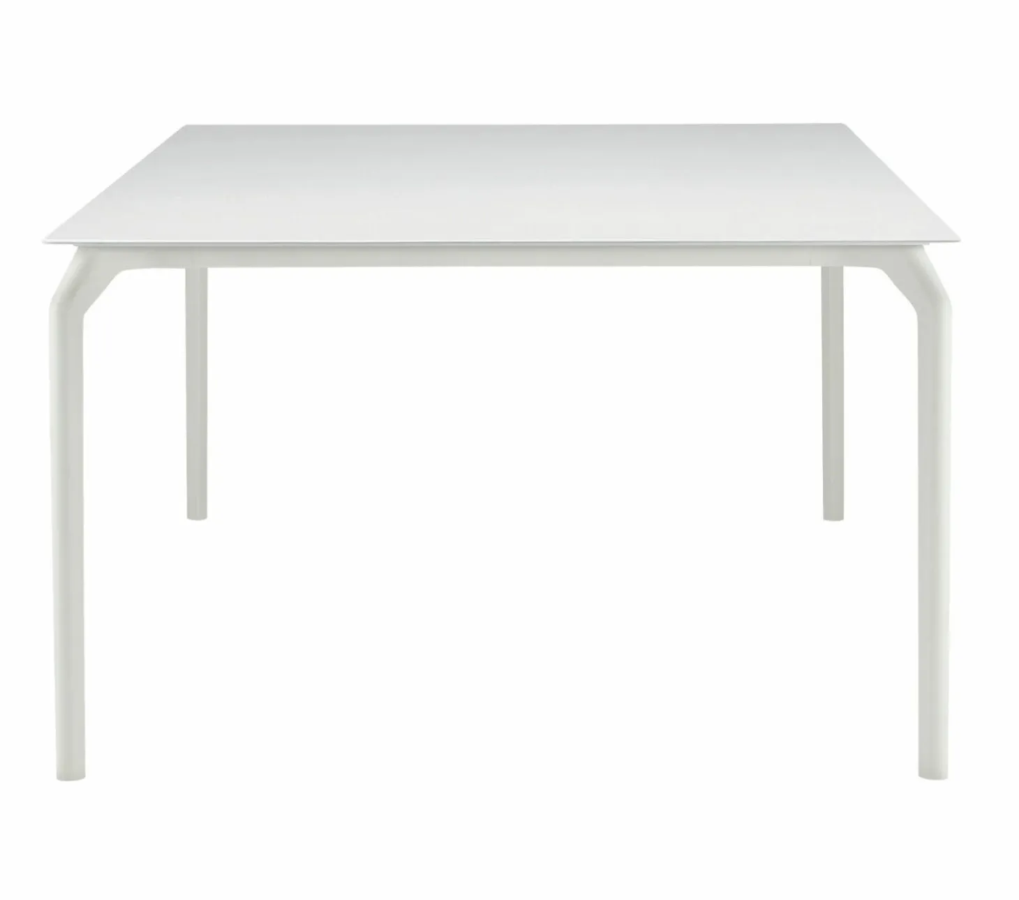 Tisch Tec_x000b_Tischplatte Laminat_x000b_Full Color Weiß Gestell Aluminium