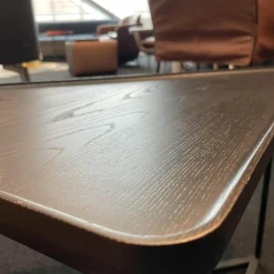 Tisch Torei Platte Holz Gestell Schwarz