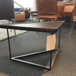 Tisch Torei Platte Holz Gestell Schwarz