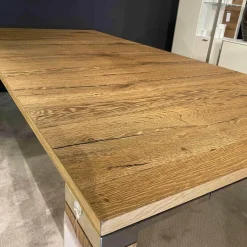 Tischgruppe Esstisch Multiflex Eiche Anziano Stuhl Lilli Tritex Basalt