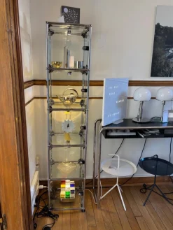 Vitrine Stahlgestell Korpus Glas