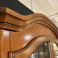 Vitrine Verona 0792 Edelholz Kirschbaumfarbig Antikisiert