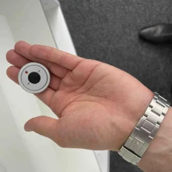 Wandabwicklung Modell Studimo Lack Schneeweiß M03 Beleuchtet mit Bar