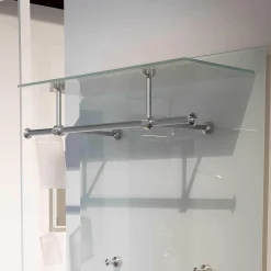 Wandgarderobe Pacific Mit Wandpaneel Garderobenstange Mit Hutablage 2 Haken-Set Ultrawhite