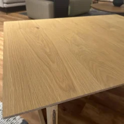 Wendetisch Knorrige Eiche Massiv Puro Geölt