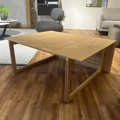 Wendetisch Knorrige Eiche Massiv Puro Geölt