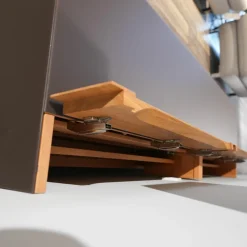 Wohnkombination Cubus Pure Eiche Naturöl Deckblatt Glas