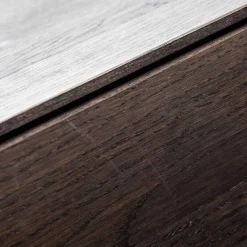 Wohnkombination Katana Wileiche Schwarz Geölt Mattlack