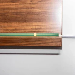 Wohnkombination Lavita Lack Graphit Nussbaum