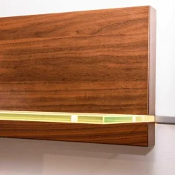 Wohnkombination Lavita Lack Graphit Nussbaum