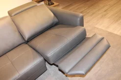 Wohnlandschaft Cassius Casada Stoff E Galero Slate Grau ohne Dekokissen