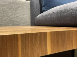 Wohnlandschaft Kumo 555 Stoff 22 505 Schwarzblau Grau Gussfuß Matt Verkehrsschwarz Schwarz