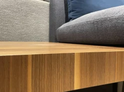 Wohnlandschaft Kumo 555 Stoff 22 505 Schwarzblau Grau Gussfuß Matt Verkehrsschwarz Schwarz