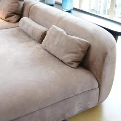 Wohnlandschaft Piaf Und Konsole Calix Leder Kashmir Boue Cat.A Konsole Massives Lindenholz