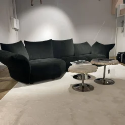 Wohnlandschaft Standard Bezug S7050-00 Grün Mit Beweglichen Arm- Und Rückenteilen