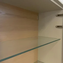 Wohnwand Allio Holz Lack Oliv Eiche Satin