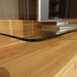 Wohnwand Cantana 3000 Erle Massiv Inklusive Beleuchtung Und Flachtrafo Ohne Fernseher