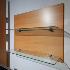 Wohnwand Costa Buche Furniert Mit Beleuchtung Und Trafo