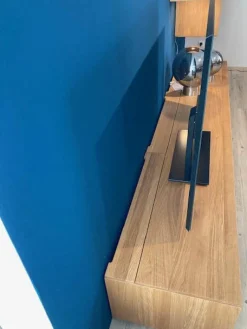 Wohnwand Filigno Eiche Massiv Natur Geölt